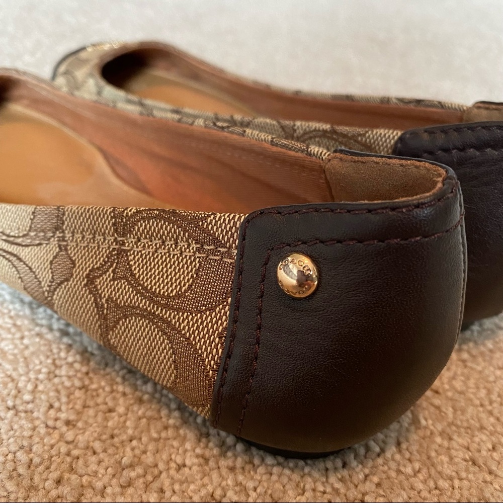 Coach signature print flats - Picture 4 of 10